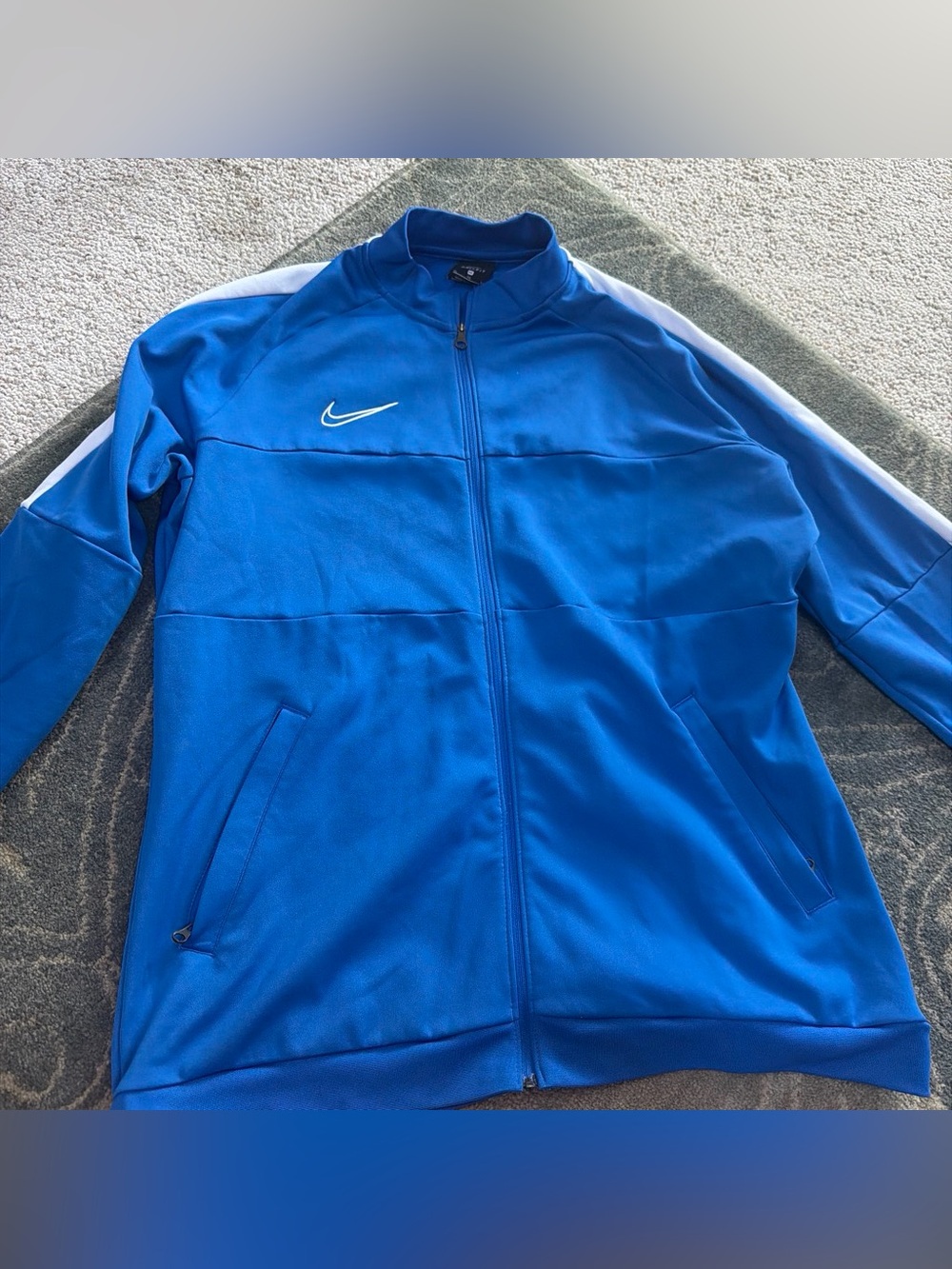 Nike Woman’s Blue Full-Zip Track Jacket